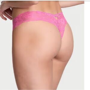 🎀Victoria's Secret Pink Lace thong